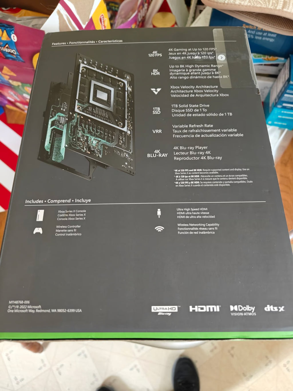 Microsoft Xbox Series X Black 1 TB Console 9M62