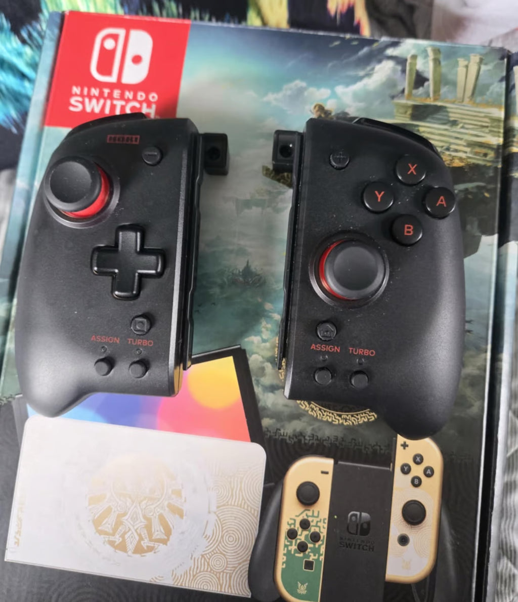 zelda tears of the kingdom Nintendo switch oled bundle 6P78