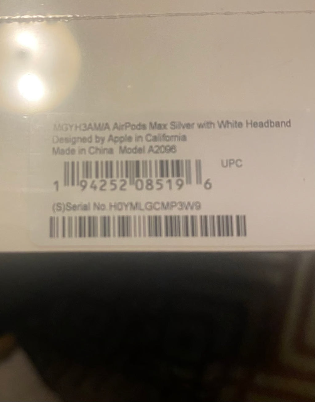 Apple AirPods Max with Smart Case in Silver 8N62