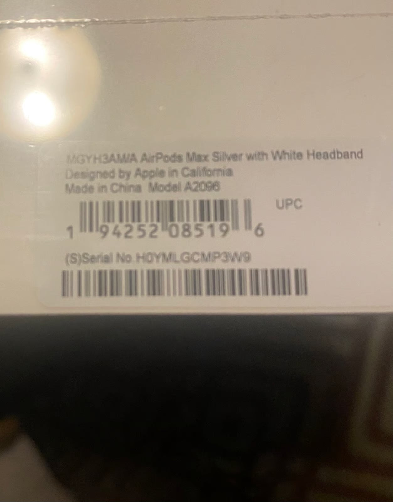 Apple AirPods Max with Smart Case in Silver 8N62