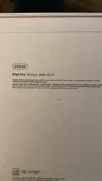 iPad Pro 13 inch M4 (2024) 256GB 9H11