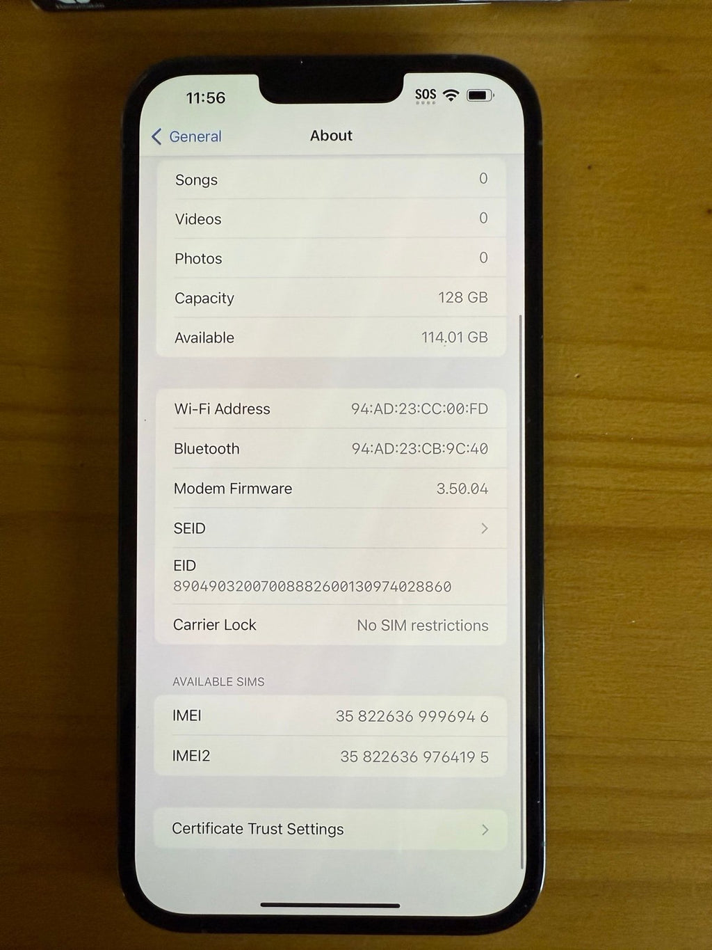 iPhone 13 Pro Max unlocked with cases and accessories 2U63