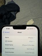 Apple iPhone 13 Pro Max 128 GB in Graphite for Unlocked 1B99