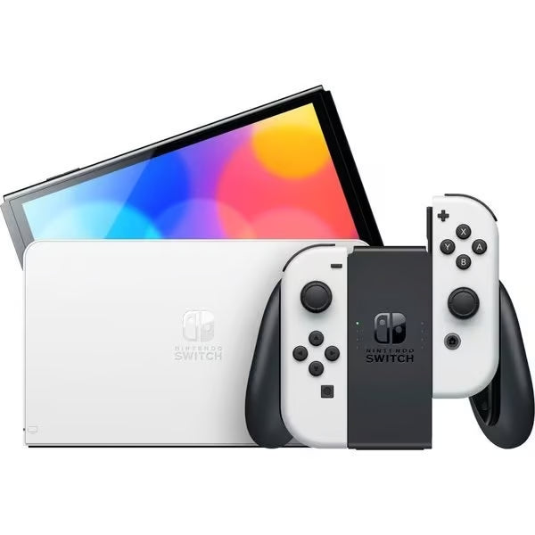 (NEW) Nintendo Switch OLED Model w/ White Joy-Con 3O12