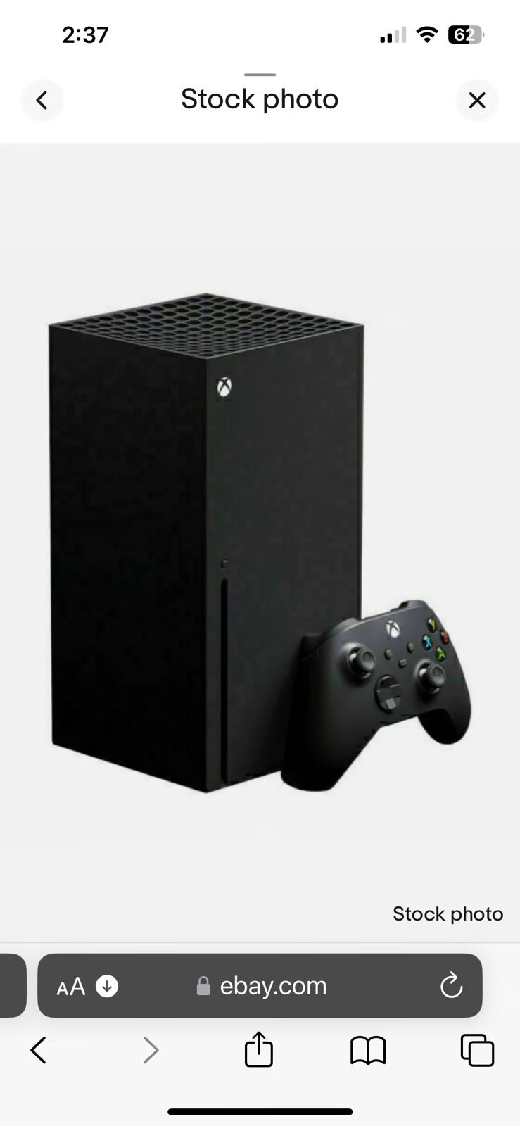 Xbox Series X Video Game Console 3N97