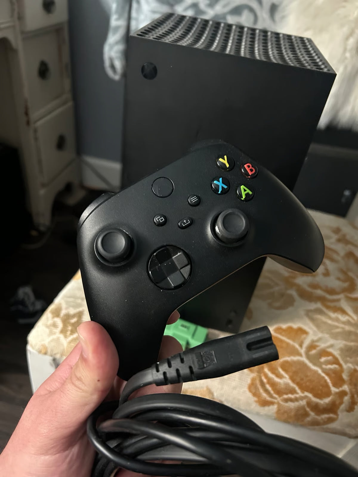 Microsoft Xbox 1tb series X carbon black 8A66