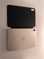 Apple iPad Mini 6th Generation- (Starlight) 64 GB & Original Apple Folio case 1N26