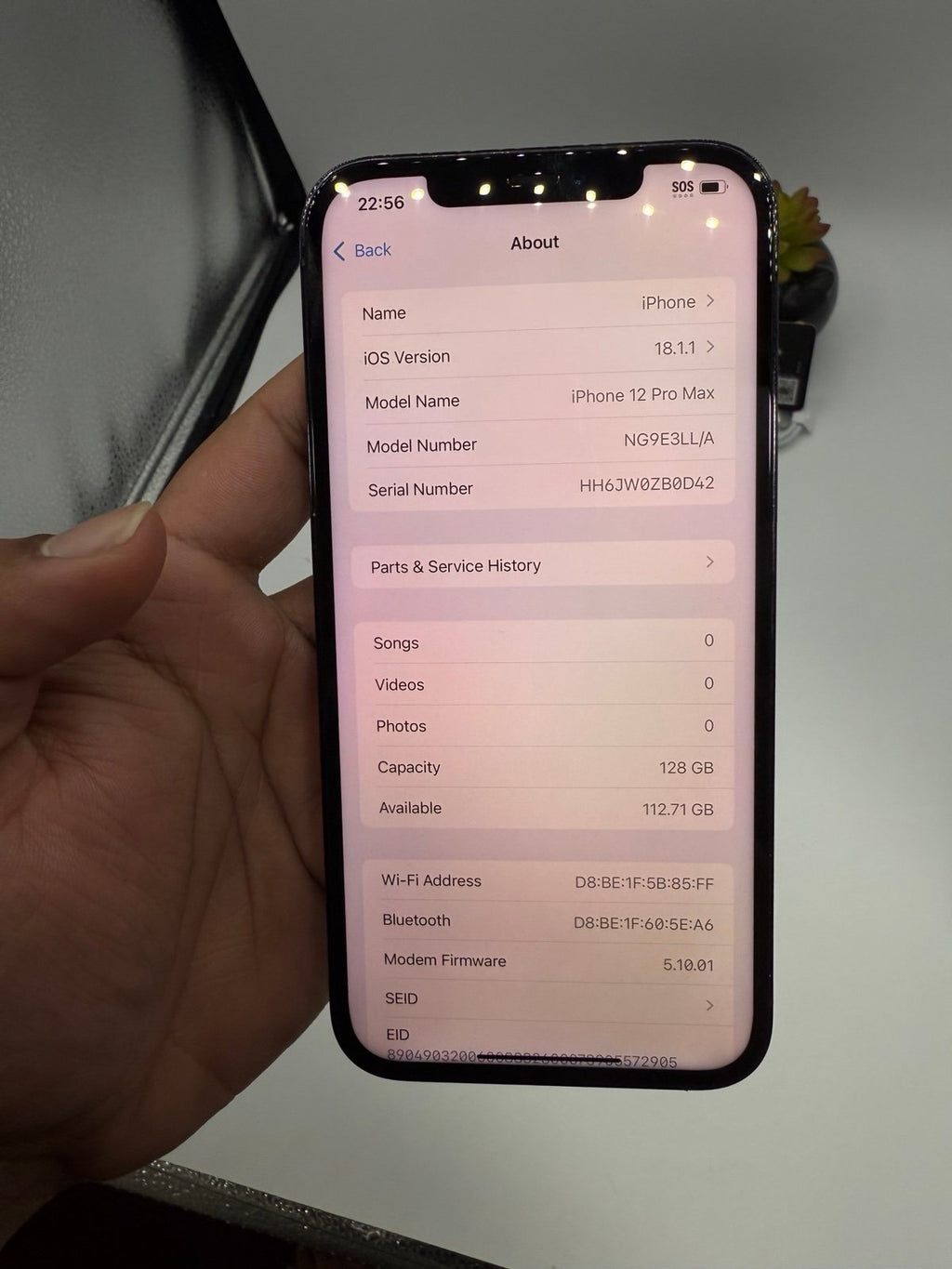 Apple Iphone 12 pro max 128gb Factory unlock 9Z59