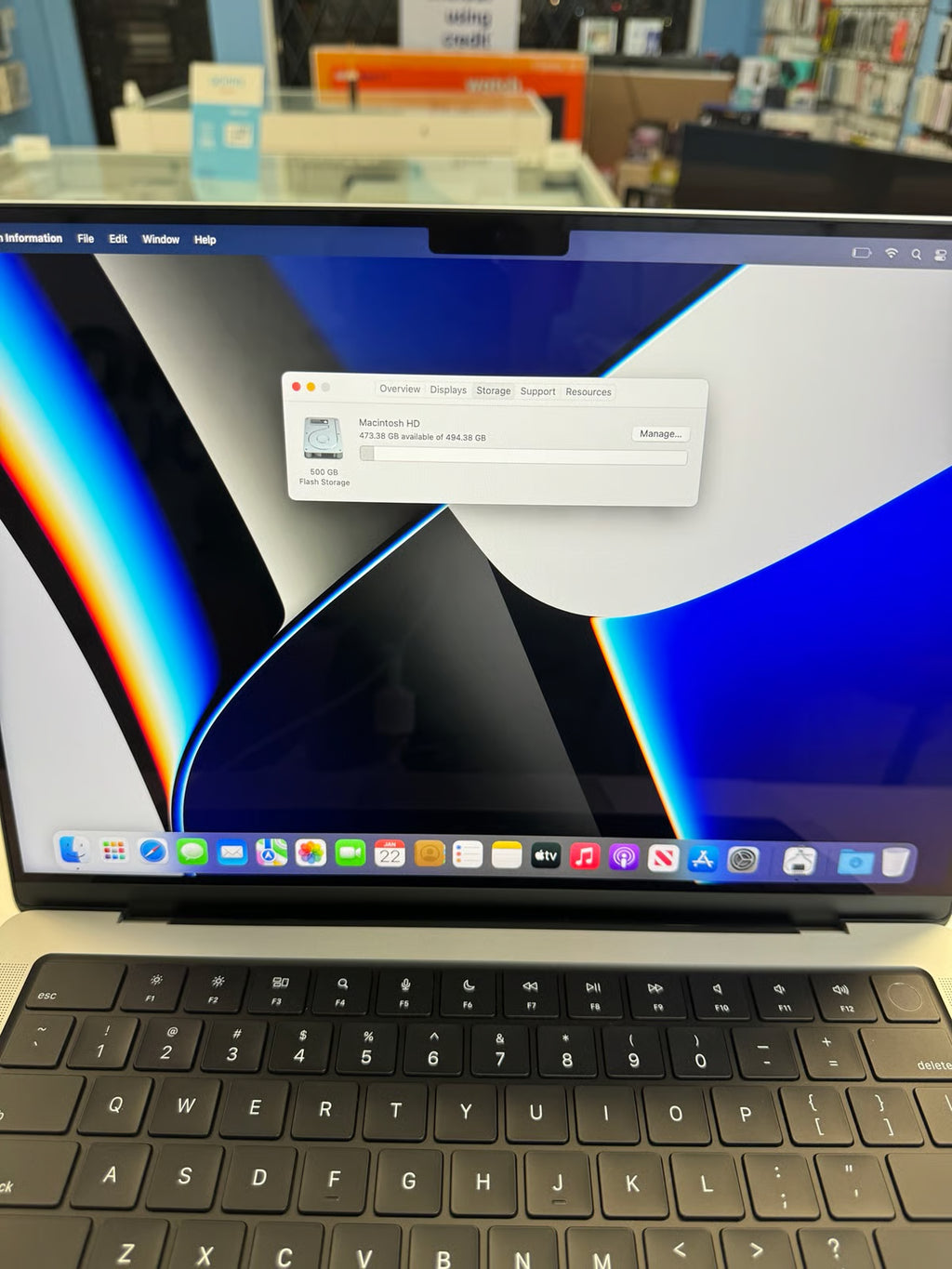 MacBook Pro 14inch M1 Pro Silver New with Final Cut Pro & Logic Pro x 3Z57