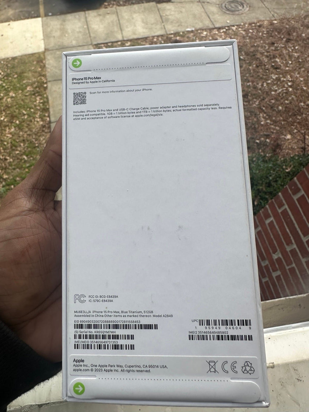 T-Mobile iPhone 15 PRO Max 512GB 6C26