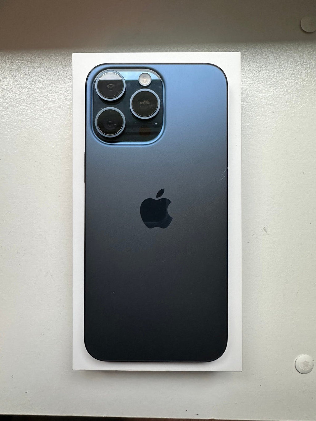 Apple iPhone 15 Pro Max / 256GB / Titanium Blue / AppleCare+ 1W75