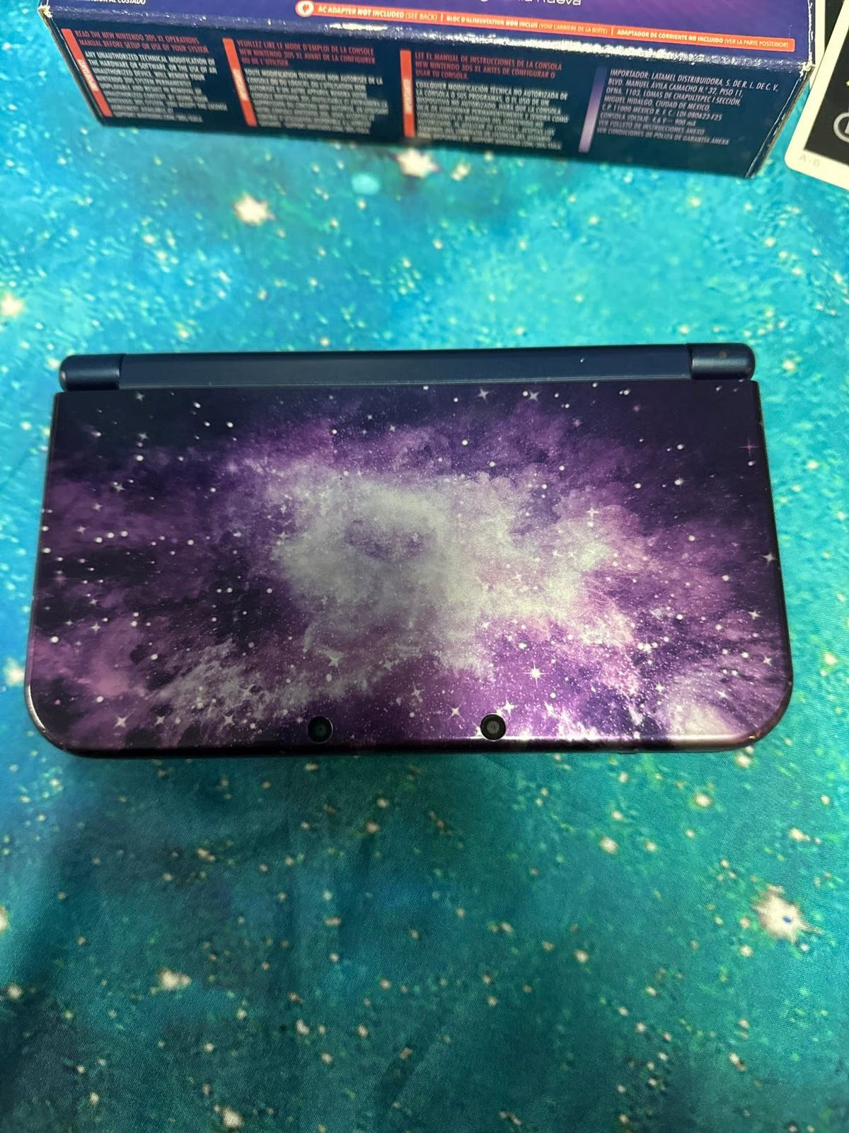 New Nintendo 3DS XL Galaxy w/ box