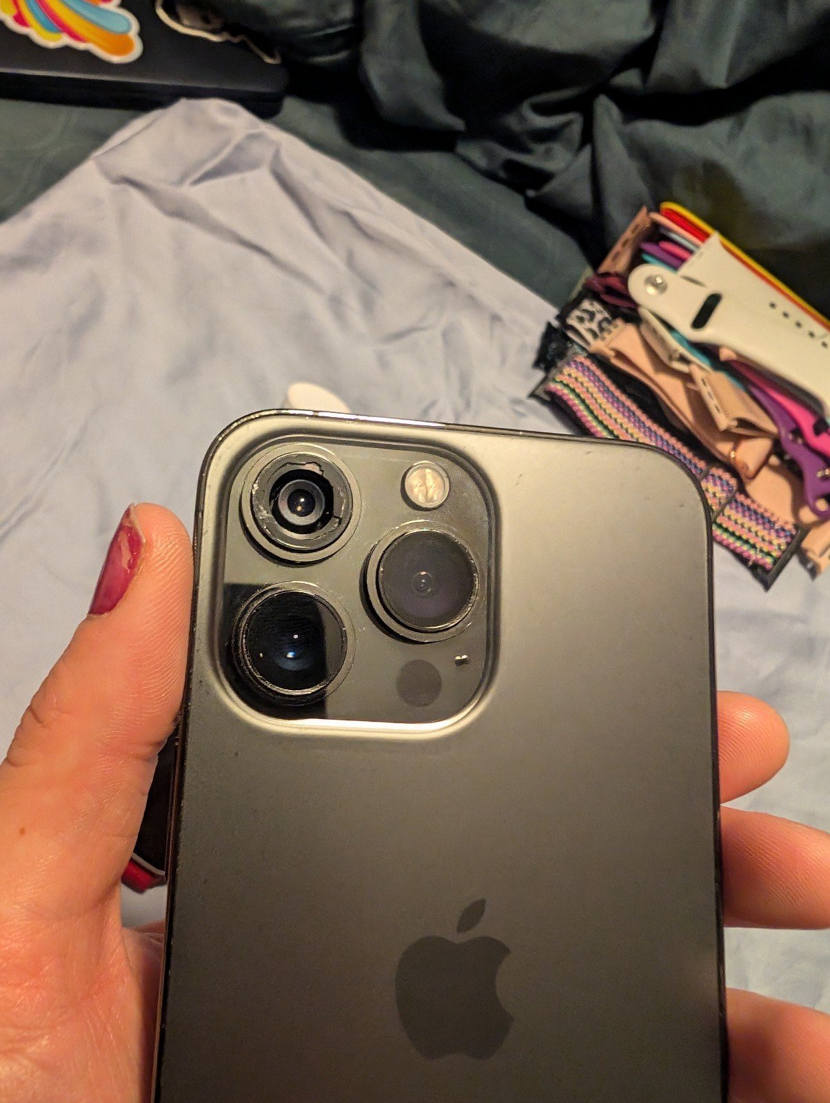 Apple iPhone 13 Pro & Series 6 44MM Apple Watch bundle 8X66