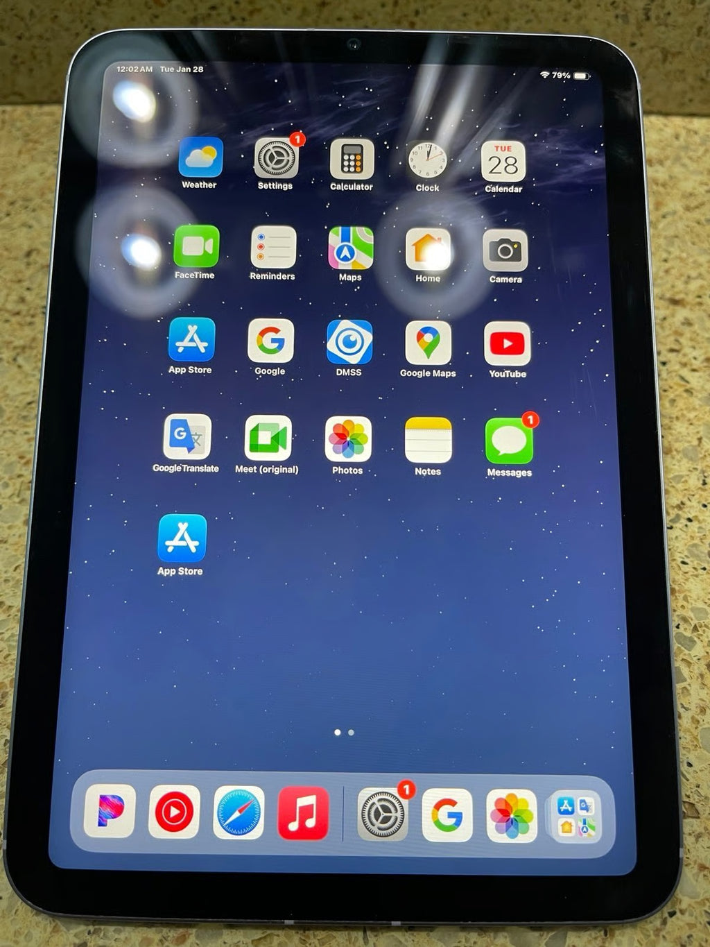 iPad mini 6th generation purple 256 gb WiFi - cellular 5W16