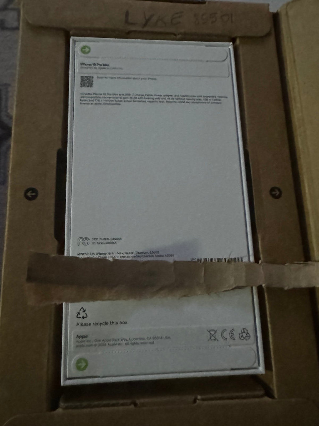 iphone 16 pro max 256gb 5P56