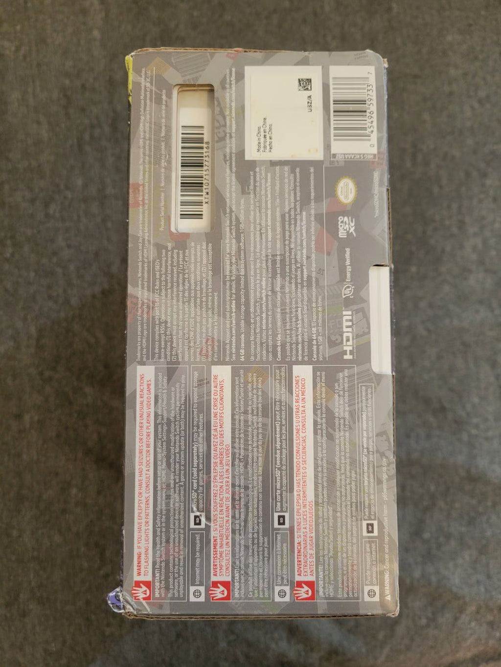 Nintendo Switch OLED Splatoon 3 Edition North American version 2T81