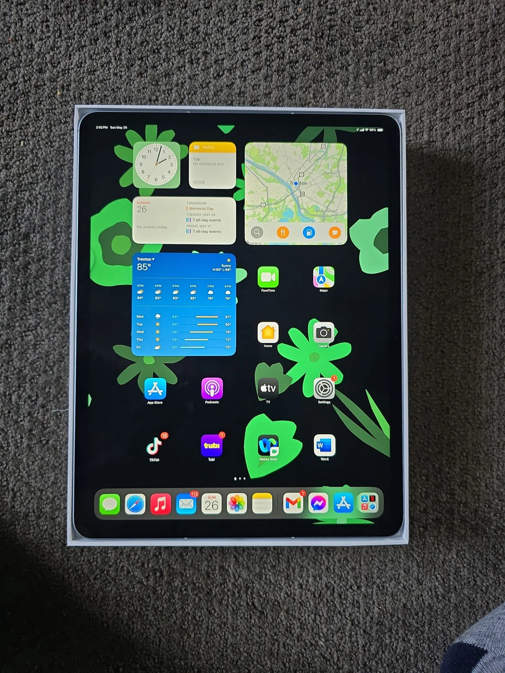 iPad air 13in m2 8G93