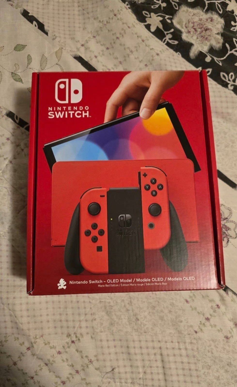 Nintendo switch oled Mario Red 5H62