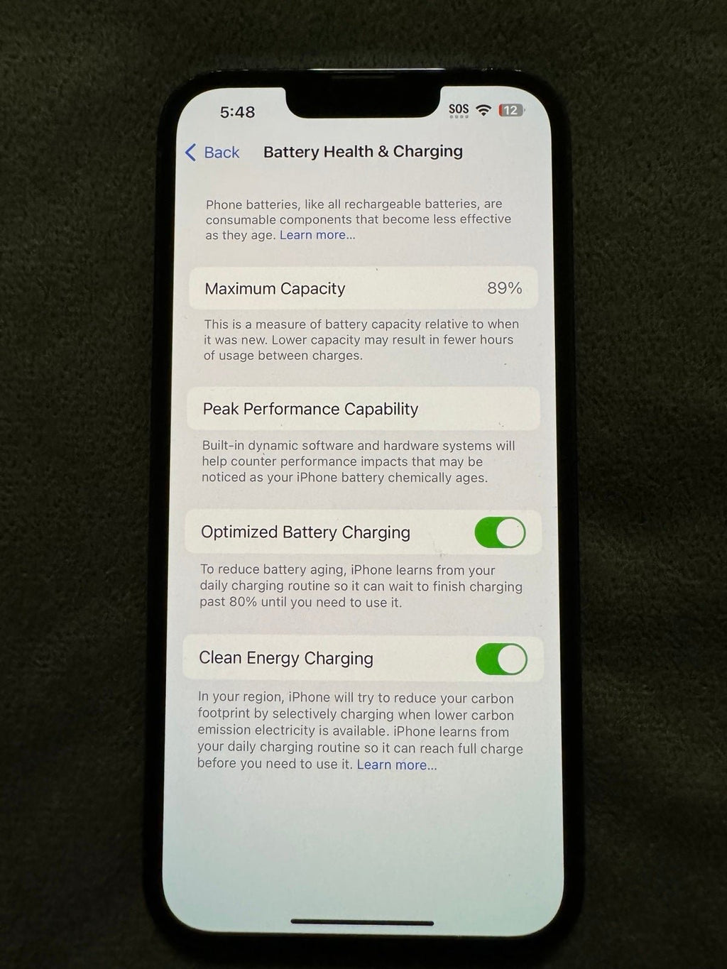 Apple iPhone 13 Pro 128 GB Unlocked 5P36