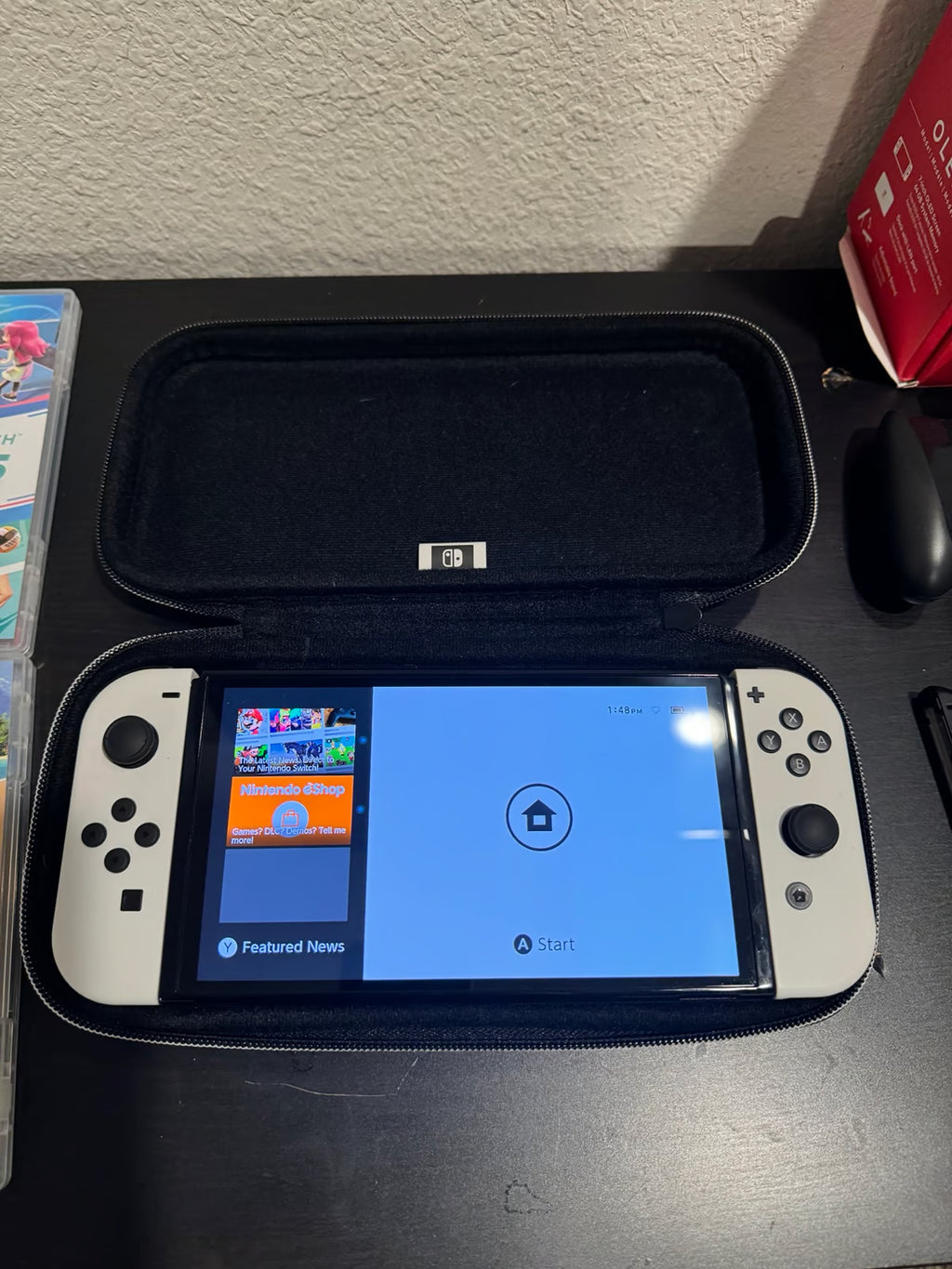 Nintendo switch oled bundle 1V29
