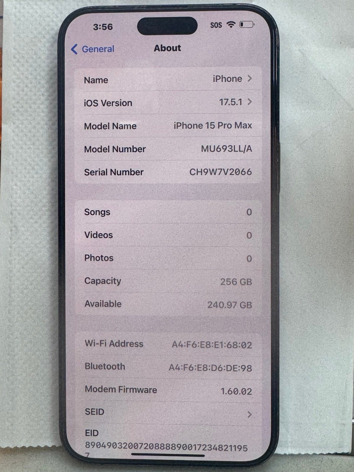 Apple iphone 15 pro max phone unlocked 6A71