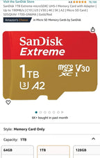 Steam Deck 64GB + 1TB Sandisk Extreme *read description* 1P55