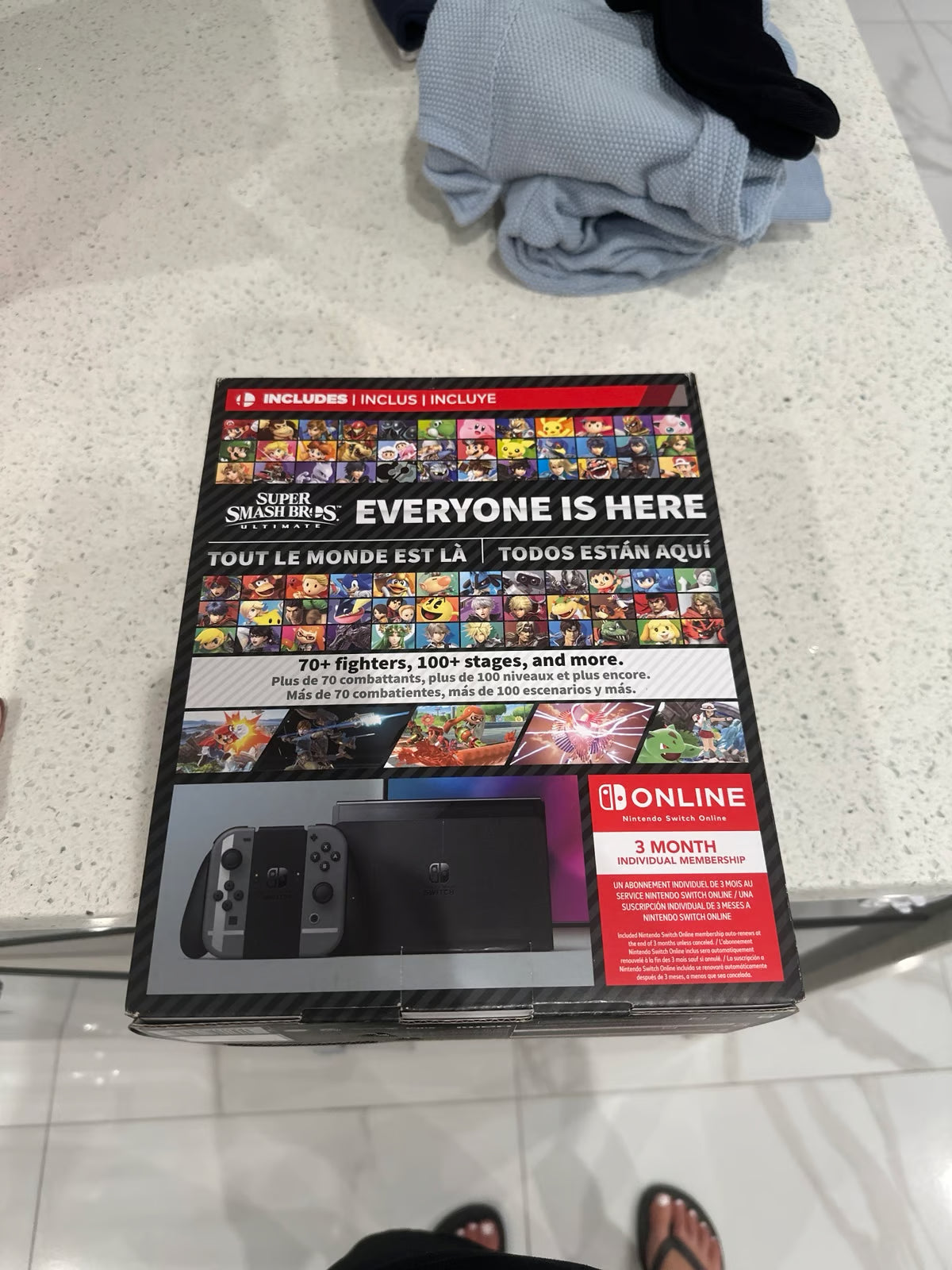 Nintendo Switch OLED Super Smash Bros Bundle 9C35