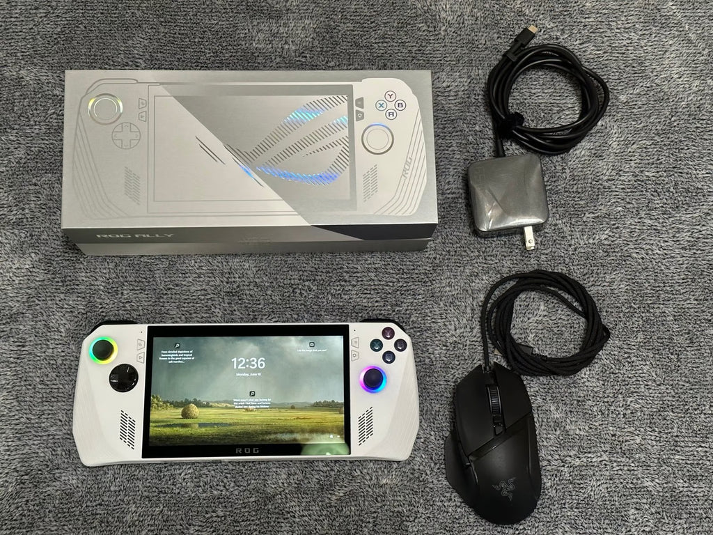 ASUS ROG Ally z1 Extreme & Basilisk V3 Bundle 5K12