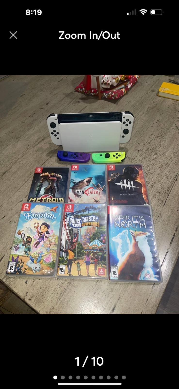 Nintendo switch oled bundle 2G98