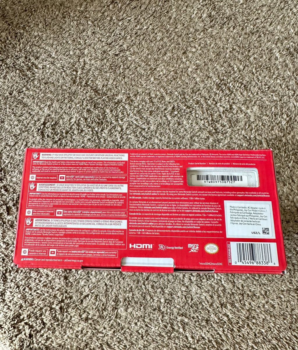 Nintendo Switch OLED Model 2Y75