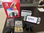 Nintendo Switch OLED White w/ Legends Arceus 1L32