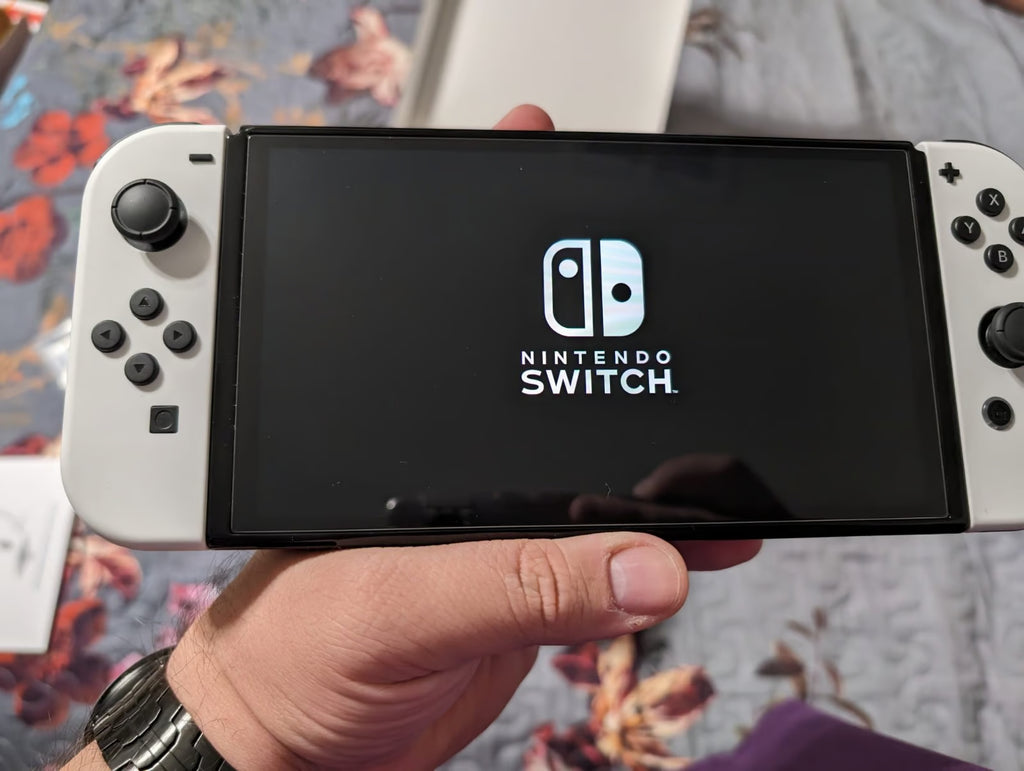 Nintendo Switch Oled white 6T29
