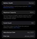 Apple iPhone 15 Pro Max 1TB in Black Titanium Excellent Condition (Unlocked) 7Z12