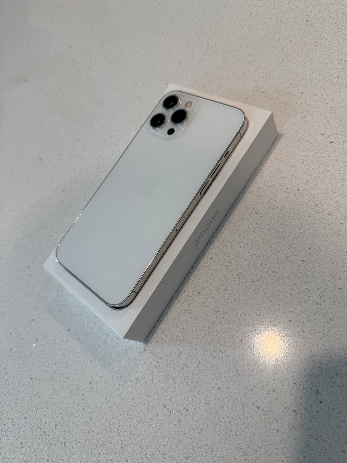 Unlocked Apple iPhone 12 Pro Max 128 GB Silver 1N58