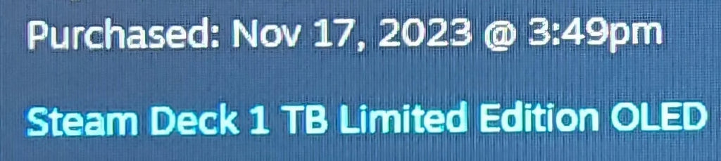 Steam Deck OLED Limited Edition 1TB with Valve Steam Deck Docking Station 9Q52