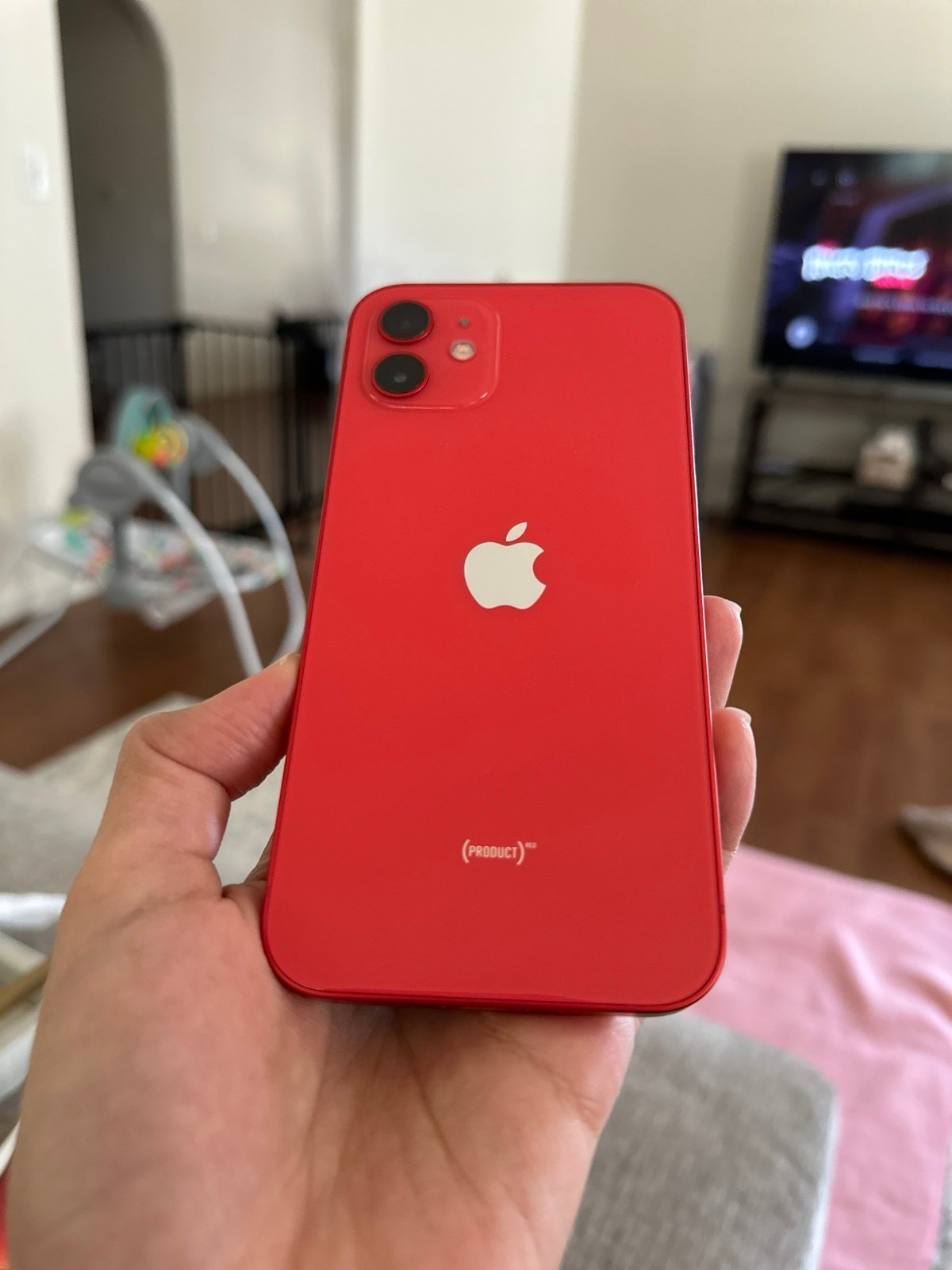 iPhone 12 red 128 gigabytes (like new). 5Y71