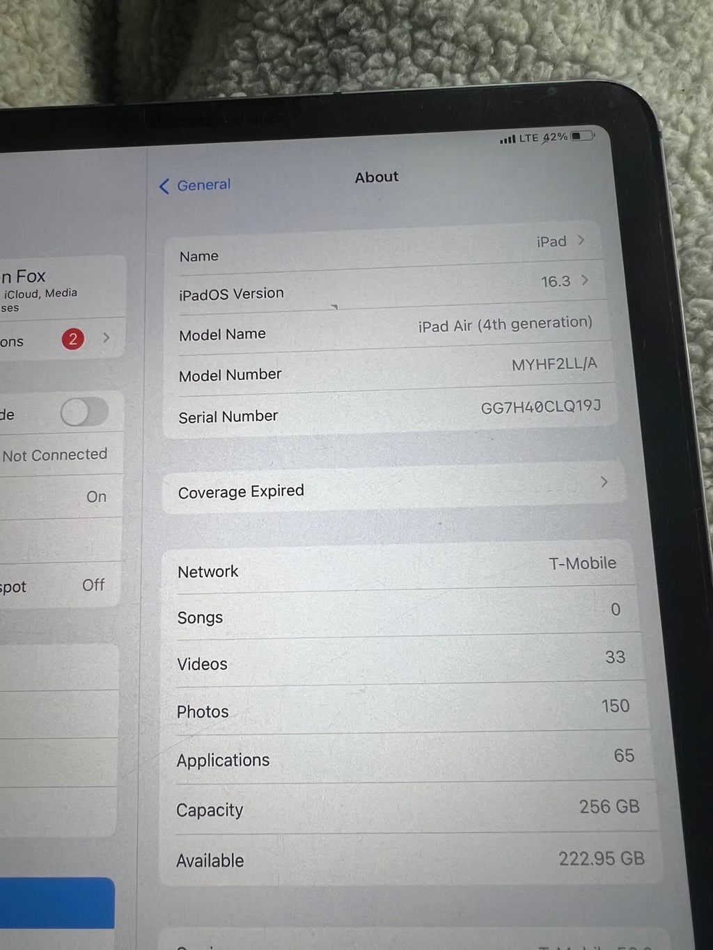 ipad air 4th generation Apple Pencil with artist tips 9W98