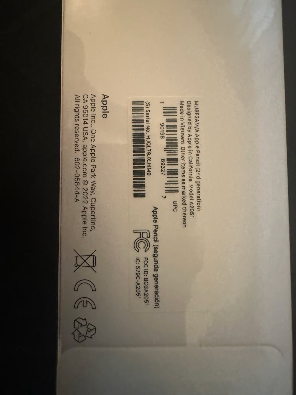 Apple iPad Pro 6th Generation 5Y61