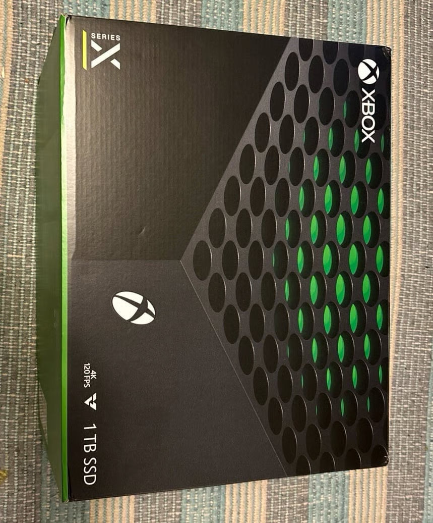 Microsoft Xbox Series X Black 1 TB Console 1E15