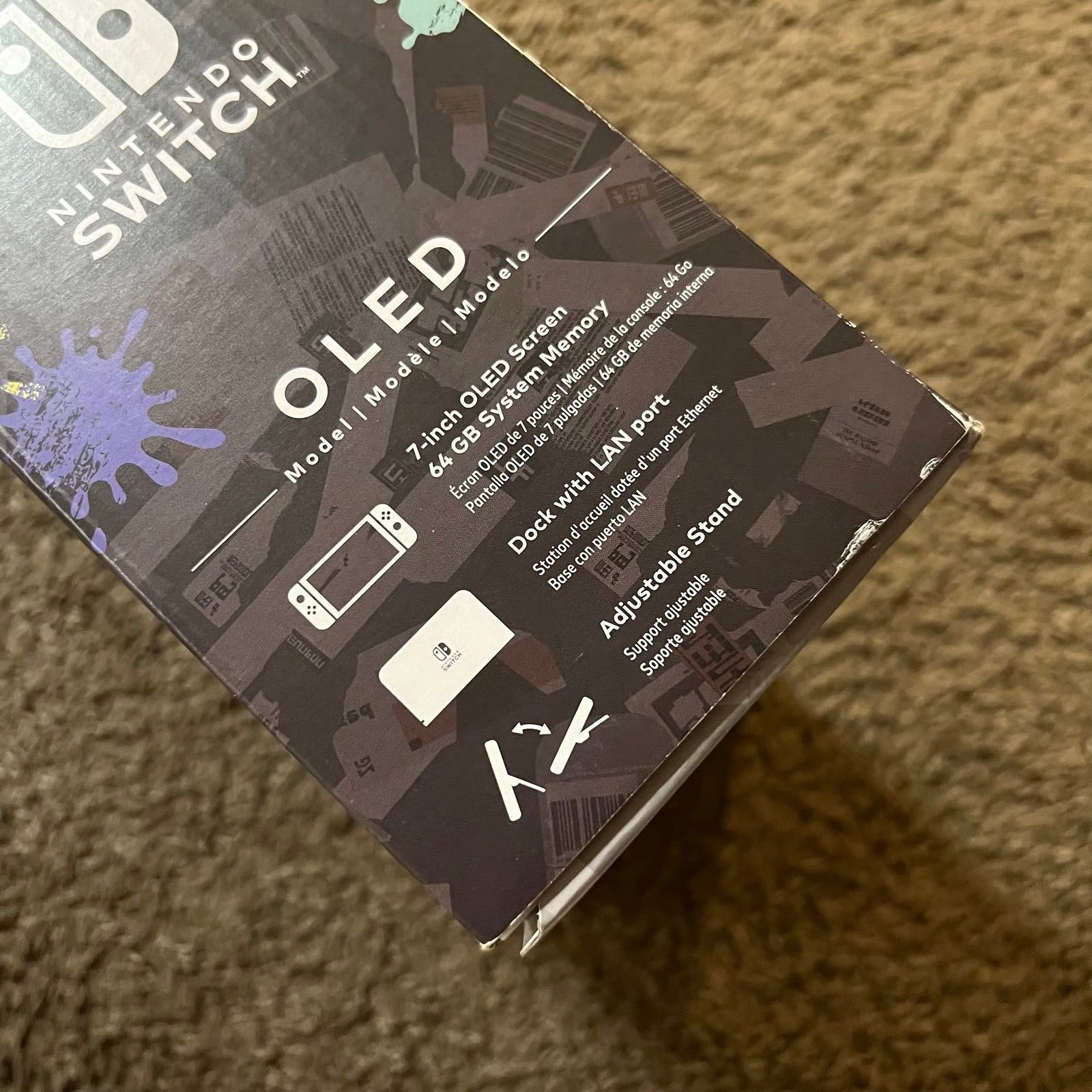 Nintendo Switch OLED Splatoon 3 Special Edition 9Z36