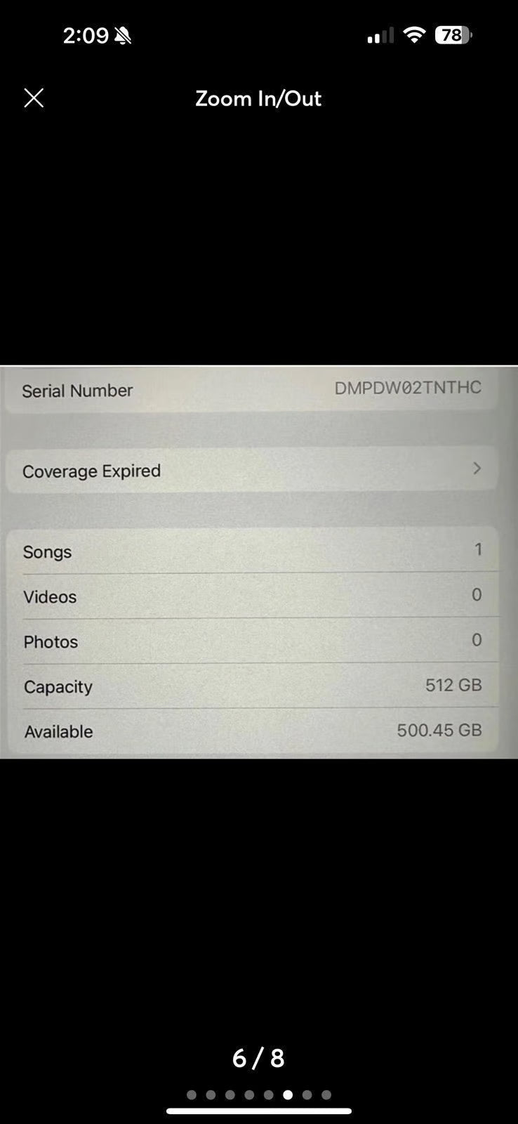 iPad Pro 11 inch (2nd generation) 512 Gb wifi+cellular unlocked 9P82