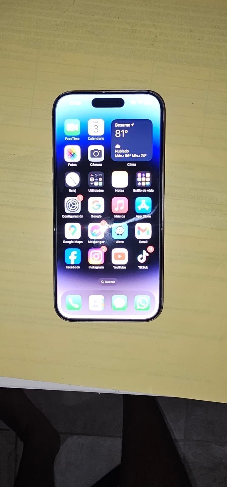 Apple iPhone 15 pro locked to att 3E11