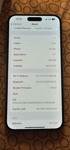 iPhone 15 plus Pink 256gb unlocked 7L83