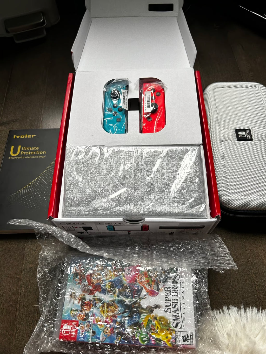 Nintendo Switch OLED bundle with games 6K75