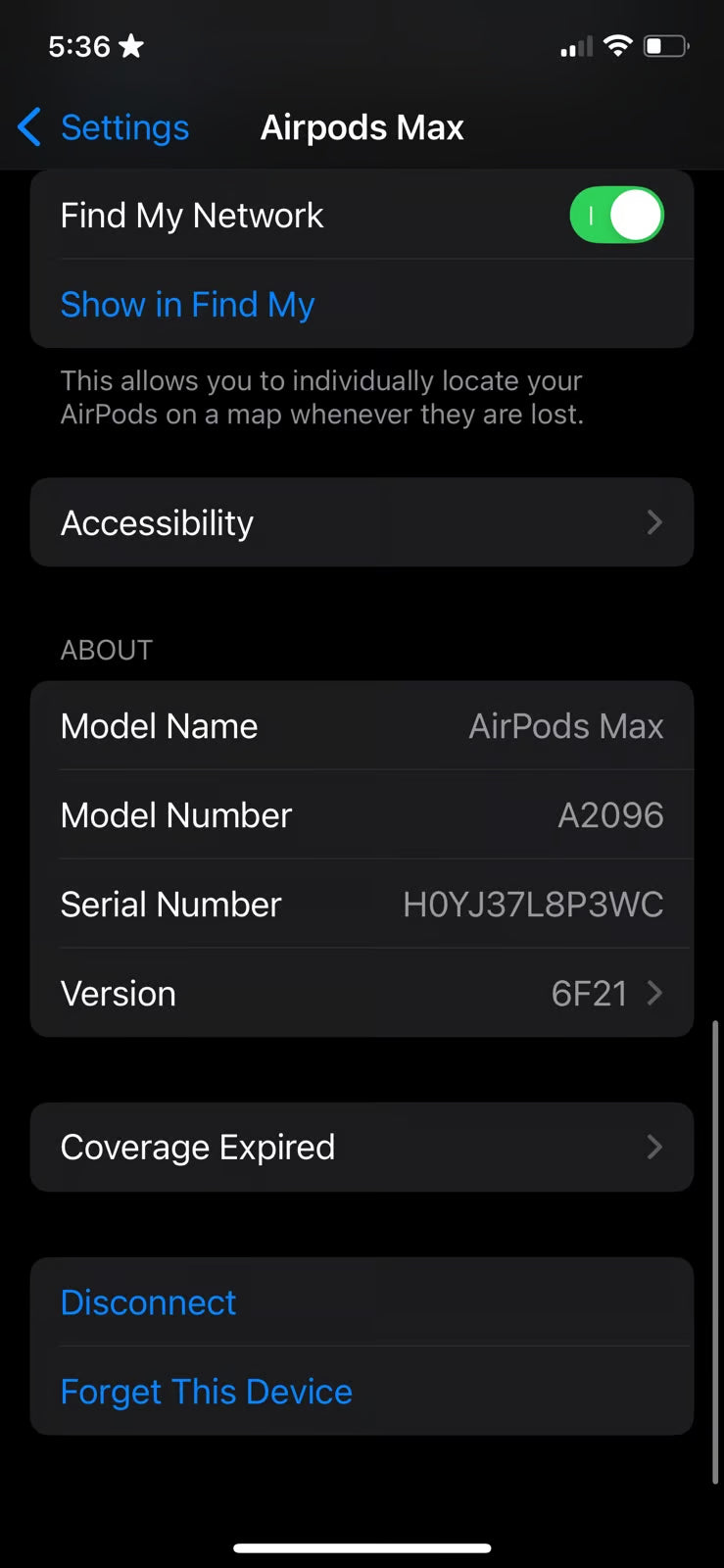 AirPod Max Silver 9F89
