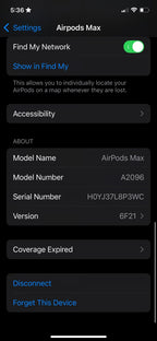 AirPod Max Silver 9F89