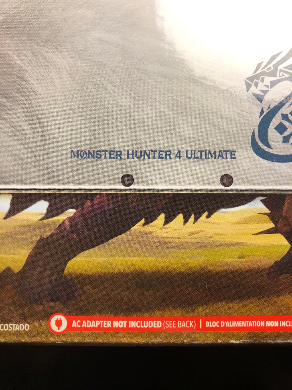 New Nintendo 3DS XL Monster Hunter 4 Ultimate in Gray