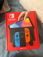 BRAND NEW OLED nintendo switch (blue and red) PRICE NEGOTIABLE 9M56