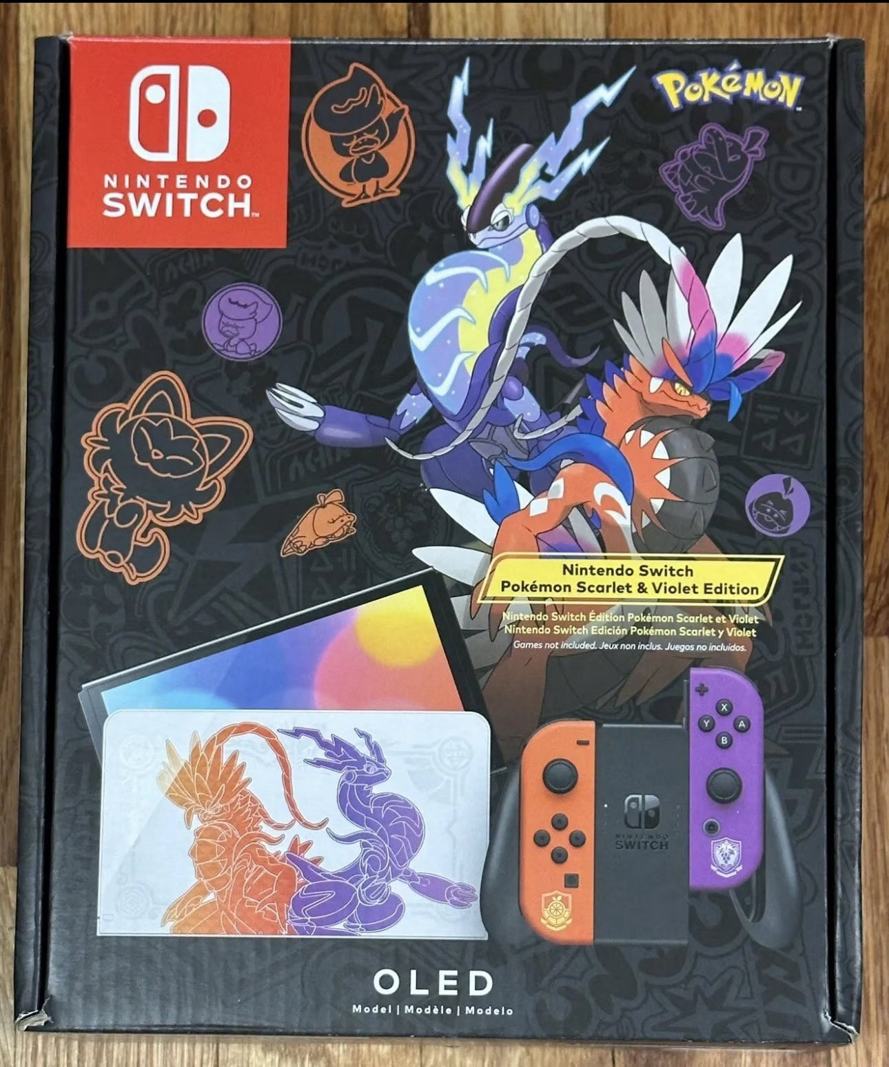 Pokemon scarlet and violet Nintendo switch OLED *NEW SEALED 9J99