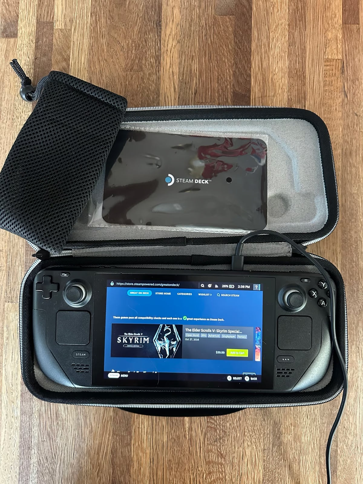 Steam Deck 512MB LCD *never used* 8Q81